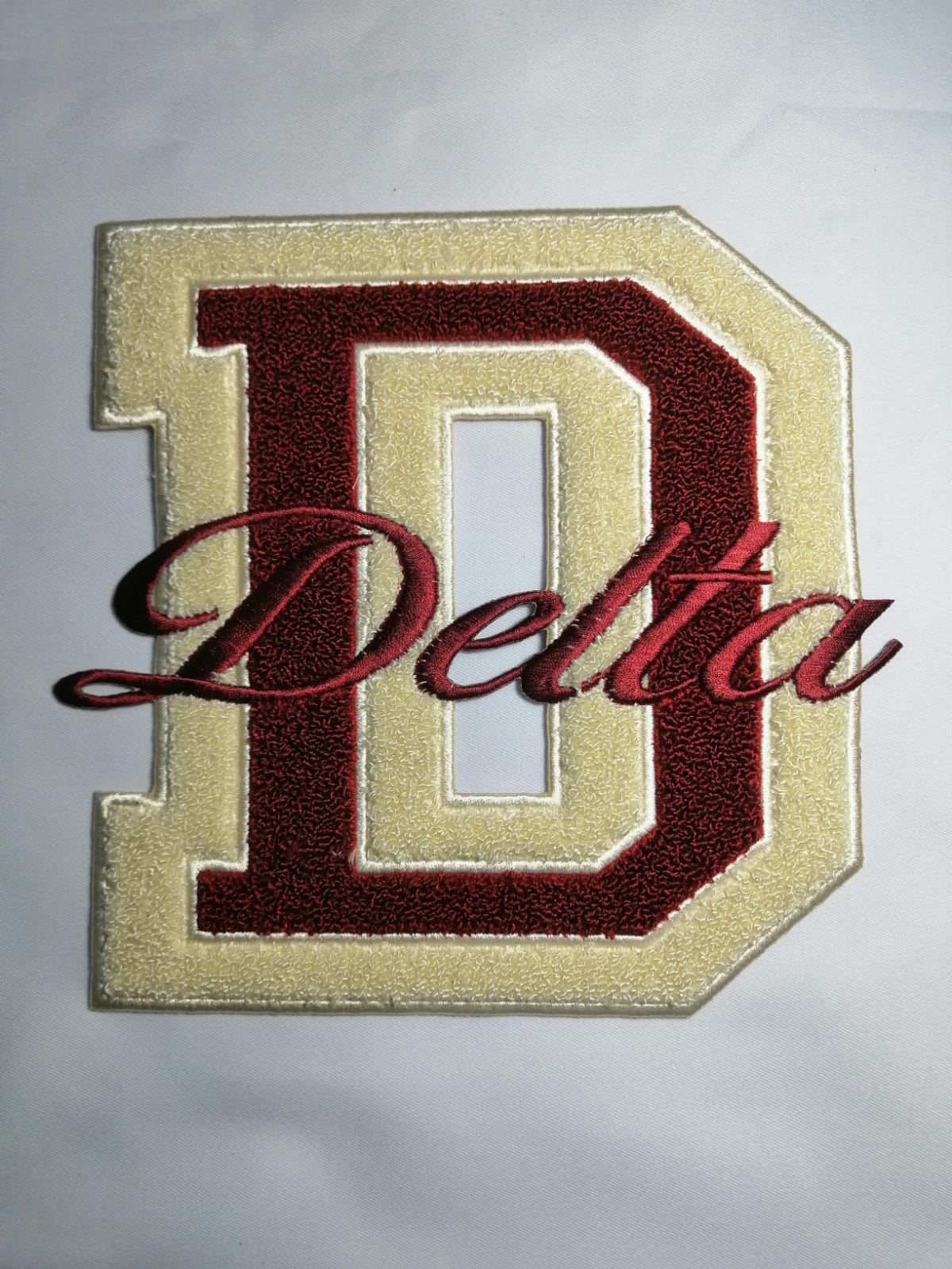 D-Delta Iron On Patch 9”x9”