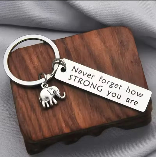 Elephant Keychain