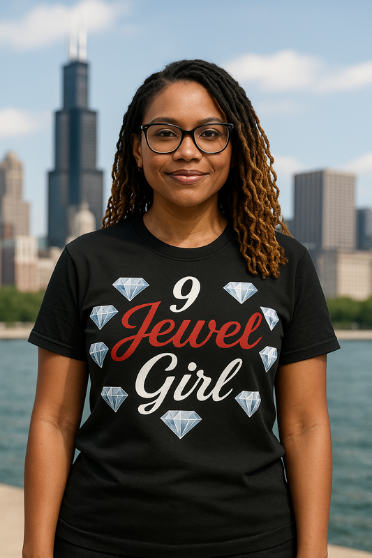9 Jewel Girl Tshirt