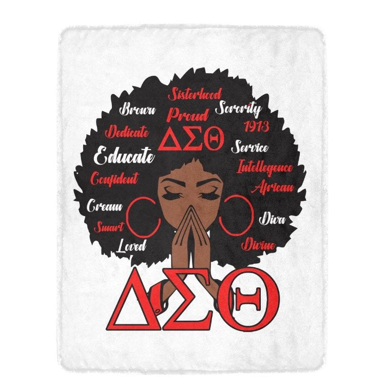 Afro Fleece Blanket