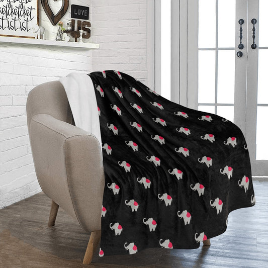 Elephant Fleece Blanket