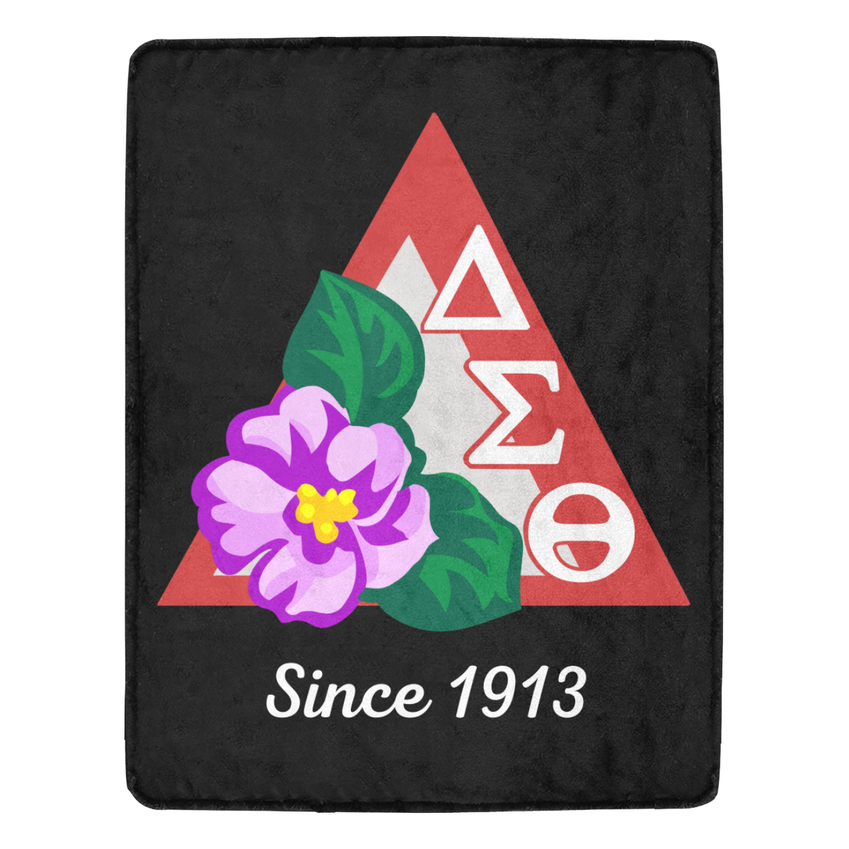 Since 1913 African Violet Fleece Blanket