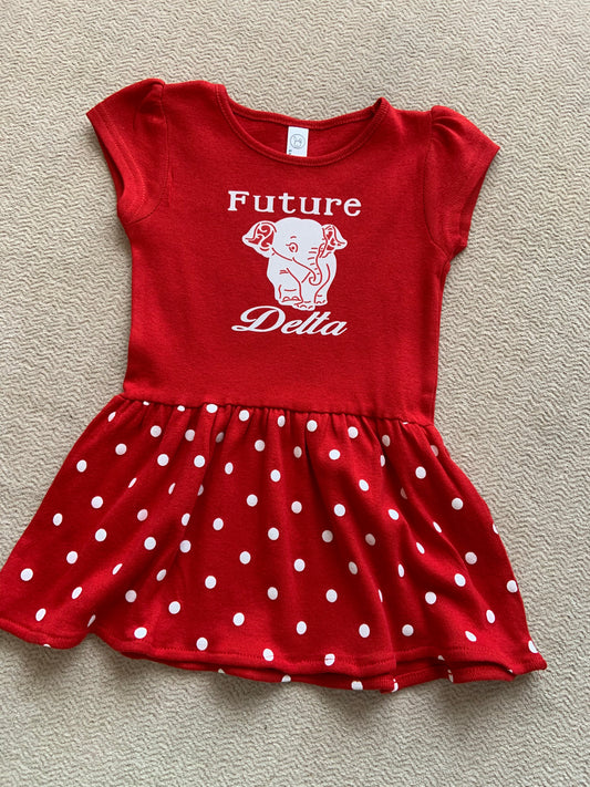 Future Delta Polka Dot Dress