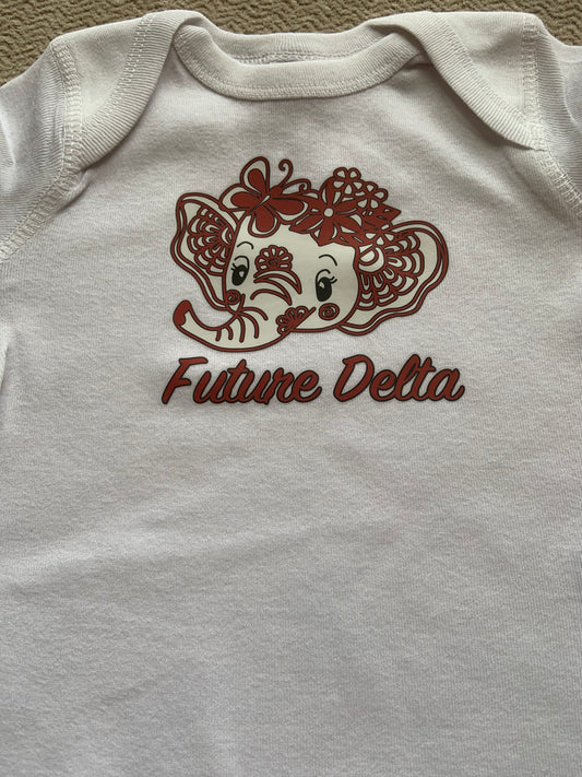 Future Delta Bodysuit-White