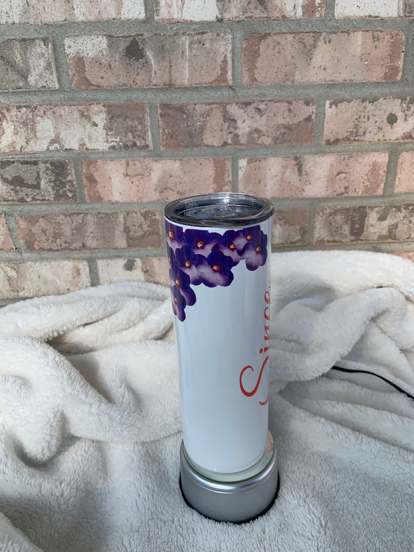 African Violet 20oz Tumbler